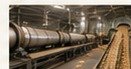 Drying equipment for biomass feedstock
